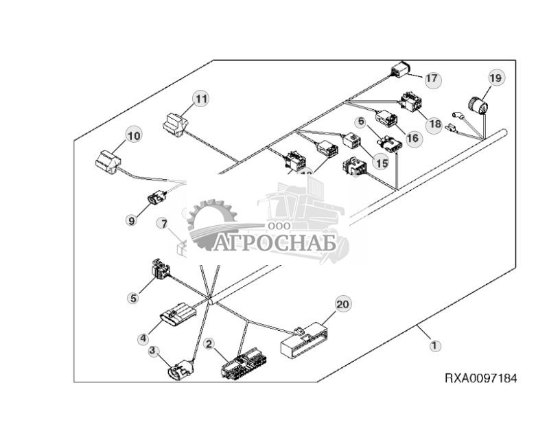 Wiring Harness, Driver information (CONSOLE) (010000 - ) - ST395328 455.jpg